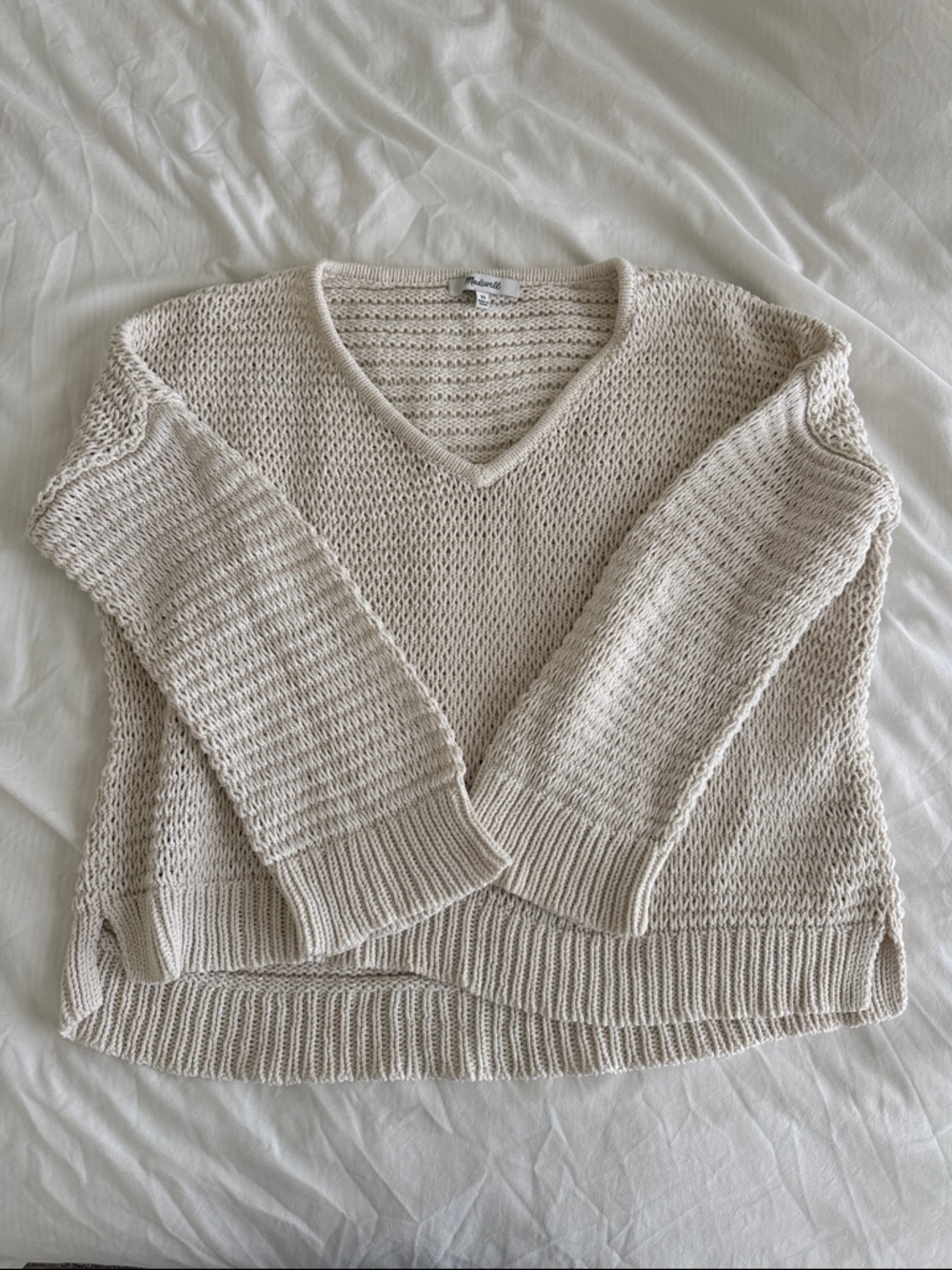 Madewell V-Neck Knit Sweater